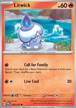 Litwick - Twilight Masquerade #036/167