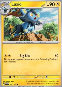 Luxio - Twilight Masquerade #067/167