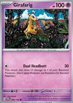 Girafarig - Twilight Masquerade #083/167