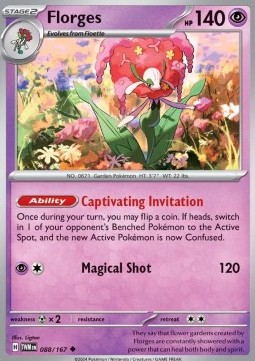 Florges - Twilight Masquerade #088/167