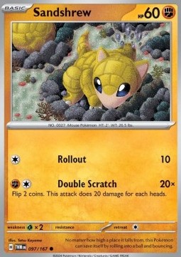 Sandshrew - Twilight Masquerade #097/167