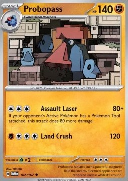 Probopass - Twilight Masquerade #102/167