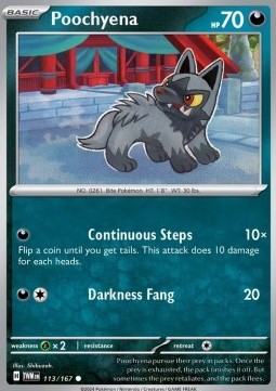 Poochyena - Twilight Masquerade #113/167