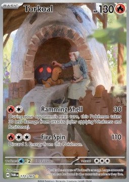 Torkoal - Twilight Masquerade #172/167