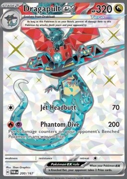 Dragapult ex - Twilight Masquerade #200/167