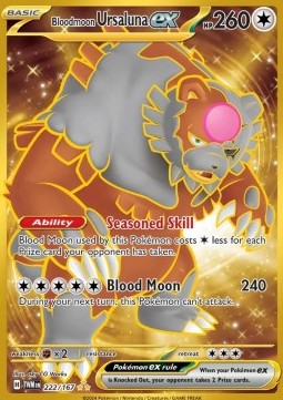 Bloodmoon Ursaluna ex Twilight Masquerade #222/167