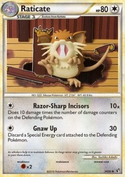 Raticate - Undaunted #34