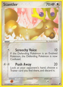 Stantler - EX Unseen Forces #32