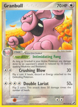 Granbull - EX Unseen Forces #39