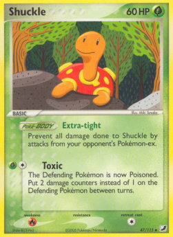 Shuckle - EX Unseen Forces #47