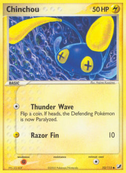 Chinchou - EX Unseen Forces #52