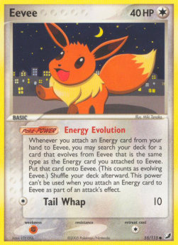 Eevee - EX Unseen Forces #55