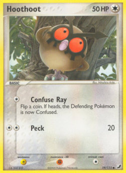 Hoothoot - EX Unseen Forces #59
