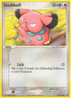 Snubbull - EX Unseen Forces #74