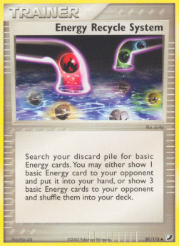 Energy Recycle System EX Unseen Forces #81