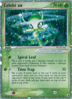 Celebi ex - EX Unseen Forces #117