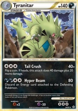 Tyranitar - Unleashed #26