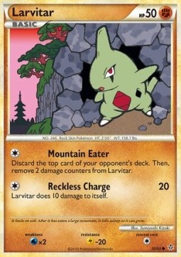 Larvitar - Unleashed #50
