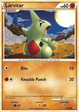 Larvitar - Unleashed #51