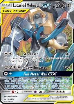 Lucario & Melmetal GX - Unbroken Bonds #120/214