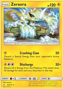 Zeraora - Unbroken Bonds #60/214