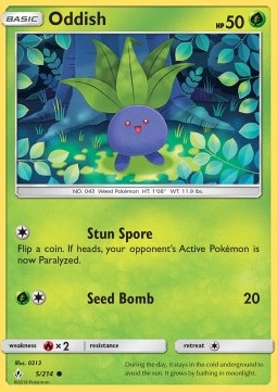 Oddish - Unbroken Bonds #5/214