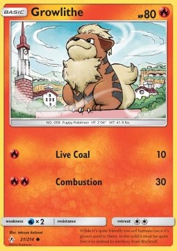 Growlithe - Unbroken Bonds #21/214