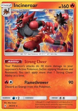 Incineroar - Unbroken Bonds #29/214