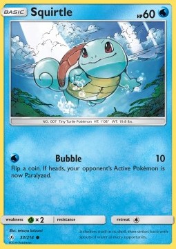 Squirtle - Unbroken Bonds #33/214