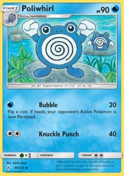 Poliwhirl - Unbroken Bonds #38/214