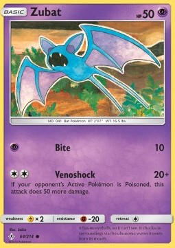 Zubat - Unbroken Bonds #64/214