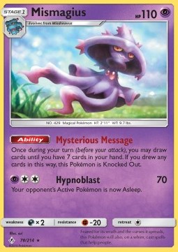 Mismagius - Unbroken Bonds #78/214