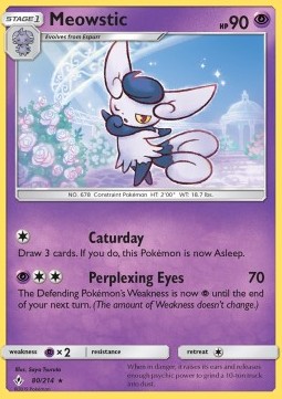 Meowstic - Unbroken Bonds #80/214