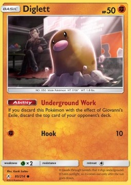 Diglett - Unbroken Bonds #85/214