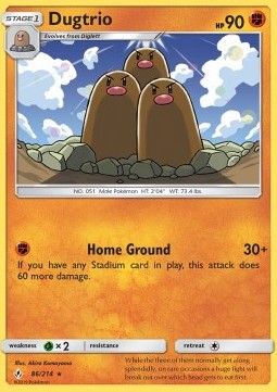 Dugtrio - Unbroken Bonds #86/214