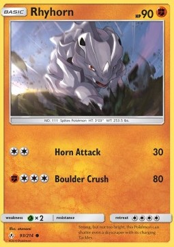 Rhyhorn - Unbroken Bonds #93/214