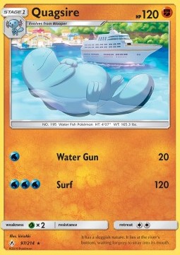 Quagsire - Unbroken Bonds #97/214