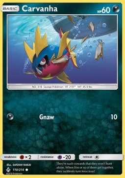 Carvanha - Unbroken Bonds #110/214