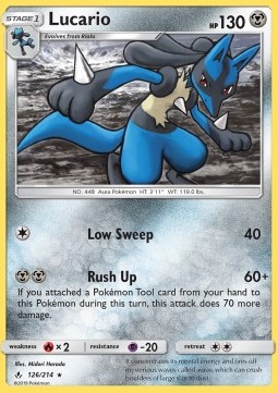 Lucario - Unbroken Bonds #126/214