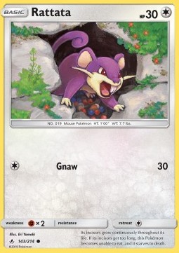 Rattata - Unbroken Bonds #143/214