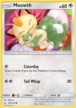 Meowth - Unbroken Bonds #147/214