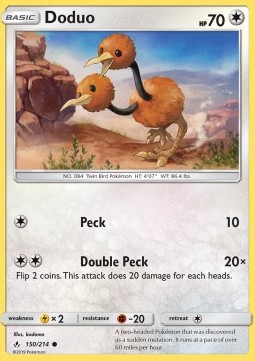 Doduo - Unbroken Bonds #150/214