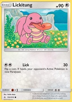 Lickitung - Unbroken Bonds #152/214