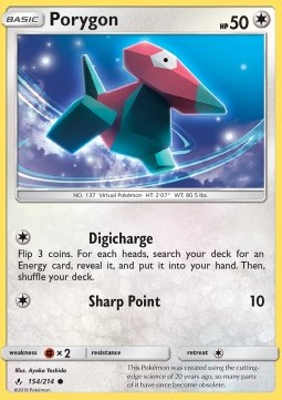 Porygon - Unbroken Bonds #154/214