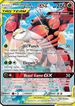 Pheromosa & Buzzwole GX - Unbroken Bonds #192/214