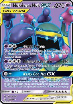 Muk & Alolan Muk GX - Unbroken Bonds #196/214