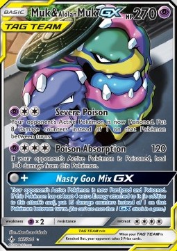 Muk & Alolan Muk GX - Unbroken Bonds #197/214