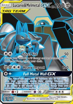 Lucario & Melmetal GX - Unbroken Bonds #203/214