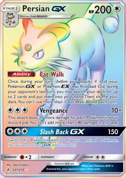 Persian GX - Unbroken Bonds #227/214