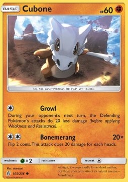 Cubone - Unified Minds #105/236